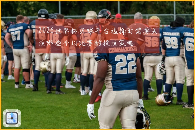 2026世界杯买球平台选择时需要关注哪些冷门比赛的投注策略